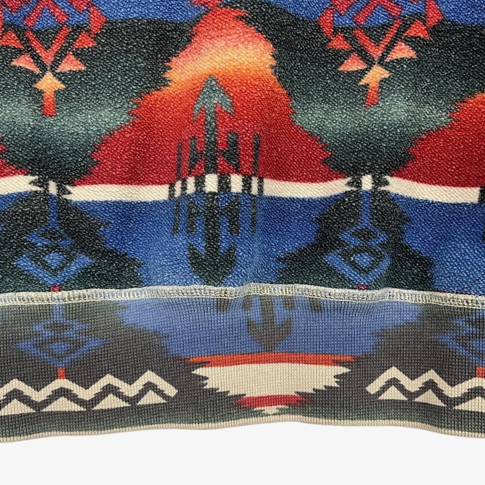 Polo Ralph Lauren Beacon Aztec Southwestern Fleece Hoodie Mens Medium Pullover - Picture 8 of 15